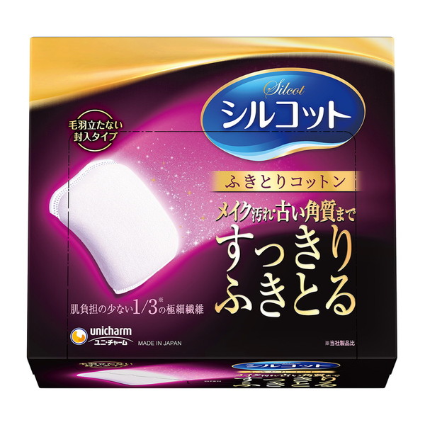 unicharm ユニ・チャーム シルコット うるうるコットン 40枚入×3箱