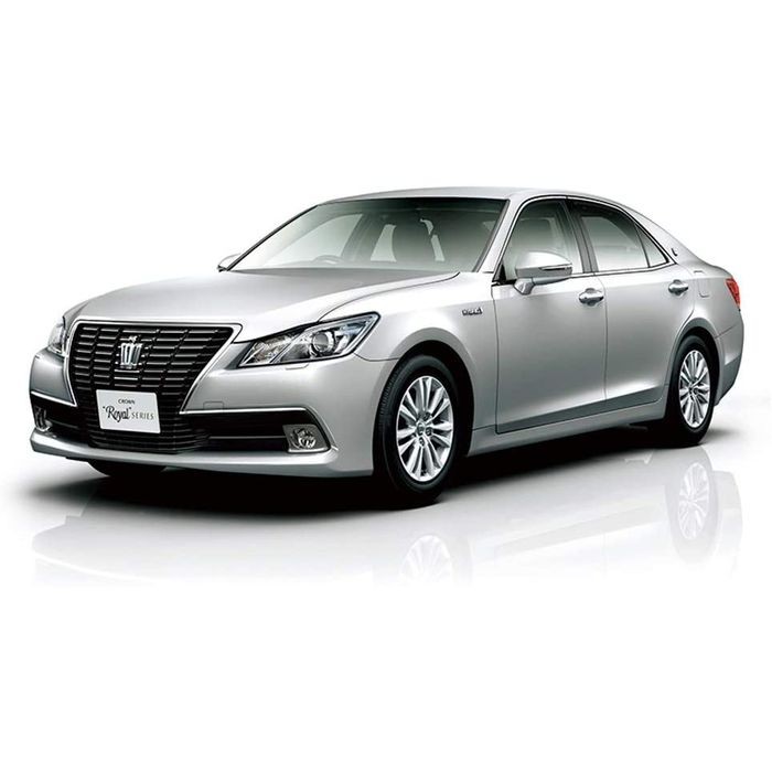 プラモデル トヨタ クラウンロイヤル 1/24 完成品 VIP シャコタン