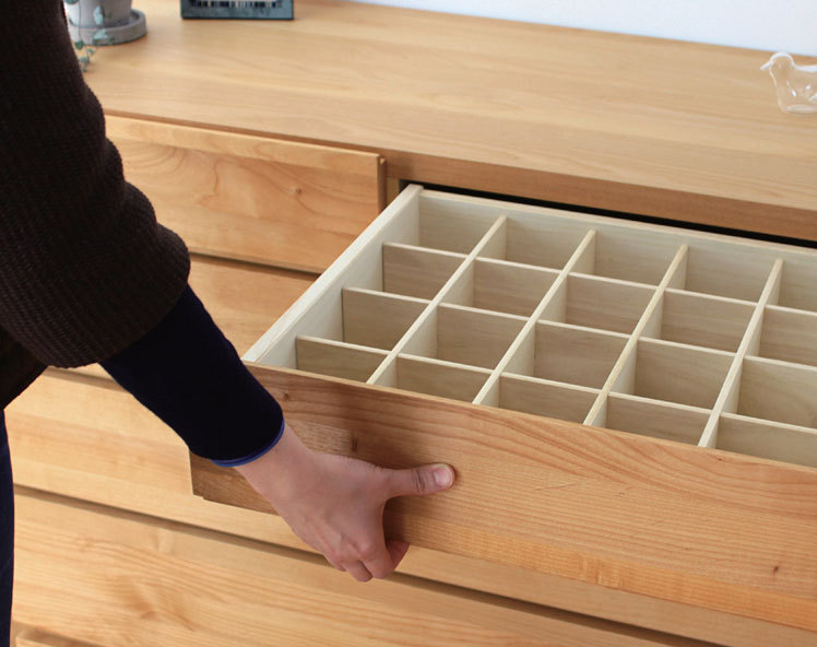 ハイチェスト チェスト タンス 6段 高さ117 おしゃれ 木製チェスト