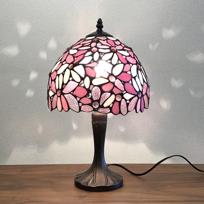 ステンドグラス ランプ テーブルライト テーブルランプ 卓上ランプ