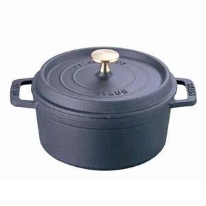 ストウブ staub ピコ ココット ラウンド 16cm 黒 40509-480 日本正規品