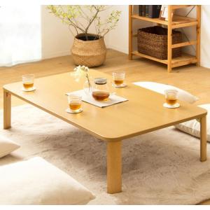 不二貿易 【完成品】折脚和風座卓 TLM−12075OAK 72929【代