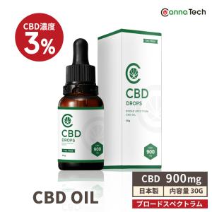 CannaTech（キャナテック） CBD オイル 10% 1000mg ブロード