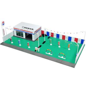 TOMYTEC トミカラマヴィンテージ 04d 中古車店（日産中古車