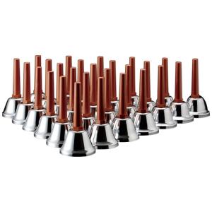 ミュージックベル ハンドベル タッチ式 カラー20音 全音 ゼンオン