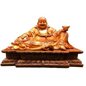 本日 クーポン+PayPay高還元】布袋尊 布袋様 立像 贈り物 プレゼント