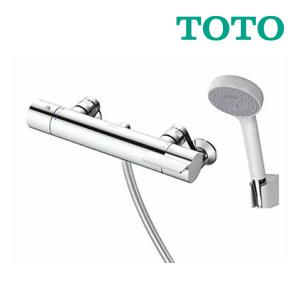 TOTO TBV03418J1 TOTO 壁付サーモスタット混合水栓 スパウトなし