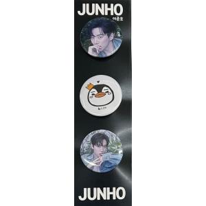 ジュノ JunHo 2PM イジュノ ハートロゴ Tシャツ ブラック 黒Tシャツ T