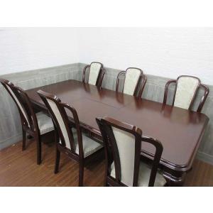 マルニ木工 MARUNI 地中海シリーズ ダイニングテーブル(伸長式) No