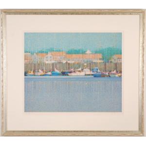 パリ 風景画 絵画 フランス リトグラフ 版画 レトロ 絵 マルコ