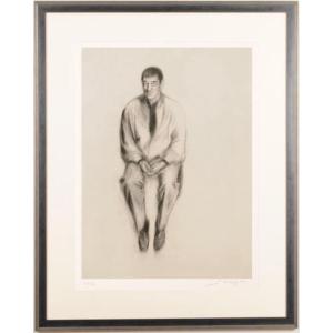 福山小夜 セーター 高倉健 絵画 銅版画 エッチング インテリア