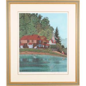 藤原護 絵画 油絵 油彩画 「otonomie」 オトノミ 額付き : アート