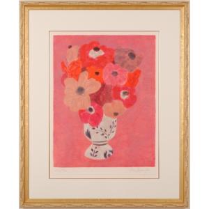 藤城清治【猫と少女】限定250部／DXリトグラフ／新品額装／上代40万円