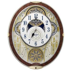 からくり時計 壁掛け時計 スモールワールド ノエルM 4MN513RH23 リズム