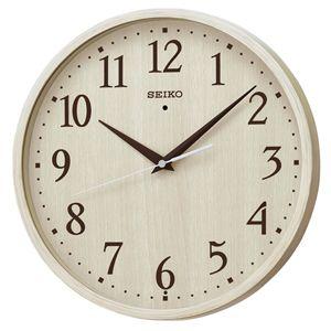 SEIKO（セイコー） 掛け時計 壁掛け GP219W 教室の時計 衛星電波時計