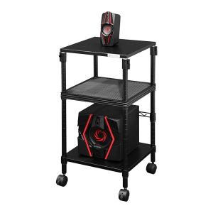 Bauhutte（バウヒュッテ） デスク ブラック デスクサイドラック