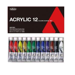 ホルベイン アクリルガッシュ 36色セット D418 （6号 20ml） : 額縁