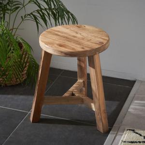 スツール 花台 踏み台 フレンチカントリー アンティーク 木製 姫系