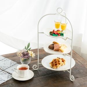 ケーキスタンド SW18-8 3段ハイティースタンド 大 14450400 : 飲食店