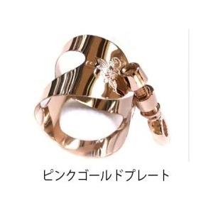 B♭ クラリネット リガチャー ブルズアイ ルージュ HOT ピンクゴールド