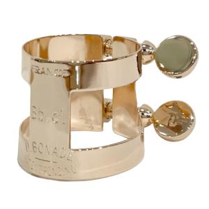 B♭ クラリネット リガチャー ウッドストーン ピンクゴールド