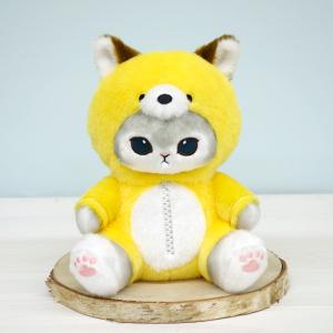 ちょコンとキツネ 福だるま MC わたあめ 白狐 ぬいぐるみ きつね