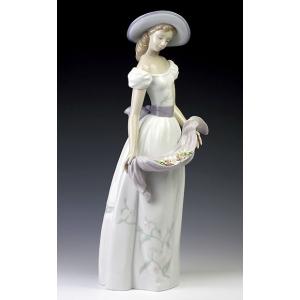 リヤドロ（Lladro リアドロ 陶器人形 置物） 母と子 リヤドロ命の泉