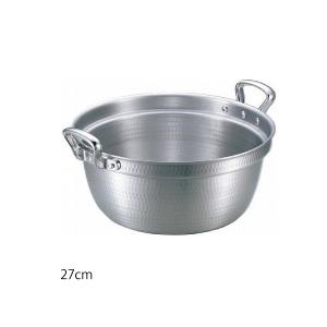 DON /即納/ アルミ 料理鍋 24cm 日本製 / 打出料理鍋 両手鍋 円付鍋 段