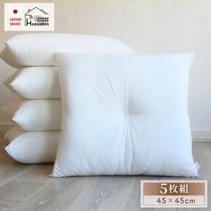 座布団 5枚組 59×63 八端判 ヌード座布団 送料無料 セット 日本製 中身