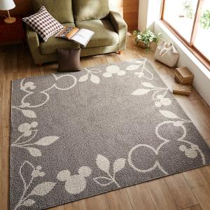 MICKEY MOUSE（ミッキーマウス） ラグ ミッキー 1畳 100×140cm 防炎