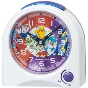 RHYTHM リズム時計 置時計 目覚まし時計 キャラクター時計 ミニオン