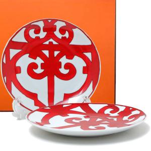 HERMES（エルメス） ブルーダイユール 030014P2 24cm パスタプレート