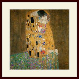 複製画・額縁付き・カンディンスキー・「馬上の二人」 : グーピル