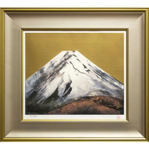 荻須高徳 「パリの橋の下 」 リトグラフ 石版画 版画 絵画 外国の風景