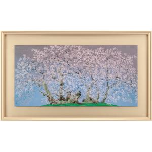 中島千波 四季の花がたり 春 『さくら』（特装版） 彩美版・シルク