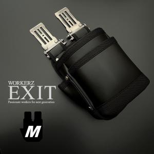 WORKERZ EXIT NWZ 腰袋 EXTKB03BK 腰袋3段 ワーカーズ イグジット