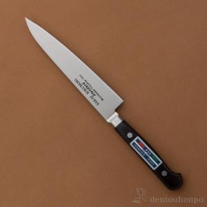 洋包丁 堺菊守 スタンダード（口金付） 骨スキ・角型 1本 名入れ彫刻