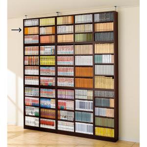 8tail 本棚 突っ張り ラック 幅101cm ホワイト×ナチュラル : Mailo