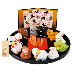 ハローキティ開運占い 十二支コンプリートセット はろうきてぃ 陶製の