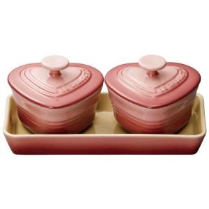 ル・クルーゼ Le Creuset プチ ラムカン ダムール セット ローズ