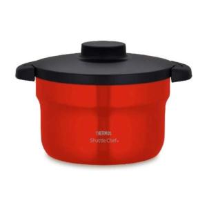 サーモス 真空保温調理器シャトルシェフ 2.8L レッド KBJ-3001 R ( 1個