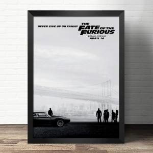 ワイルド・スピード』 Fast & Furious 映画ポスター アートフレーム