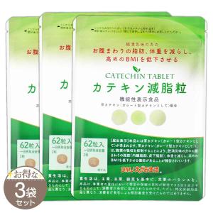 DMJえがお生活 カテキン減脂粒 18.6g ( 1粒300mg × 62粒 ) 31日分