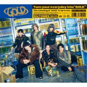 枚数限定][限定盤]GOLD(初回盤B)【CD+DVD】/SixTONES[CD+DVD]【返品