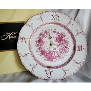 ヘレンド（HEREND） ウィーンの薔薇 ウォールクロック VRH00527 箱入