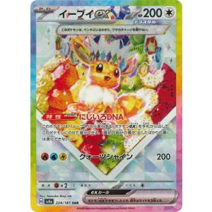 ポケモンカードゲーム PK-SV8a-217 ブラッキーex SAR : フルアヘッド