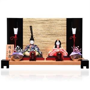 真多呂人形 本金 天翔雛セット 1801 雛人形 親王飾り 木目込み人形