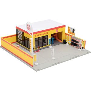 TOMYTEC トミカラマヴィンテージ 05a タイヤショップ(ヨコハマタイヤ