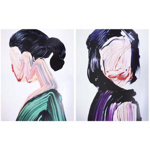 山本容子 ST.STAKES (20/30) 銅版画 版画 エッチング 絵画 女性版画家