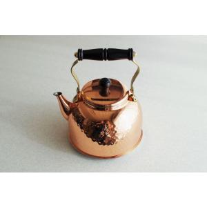 COPPER100 銅製やかん 2.0L 木製ハンドル : 雑貨のお店セレクト